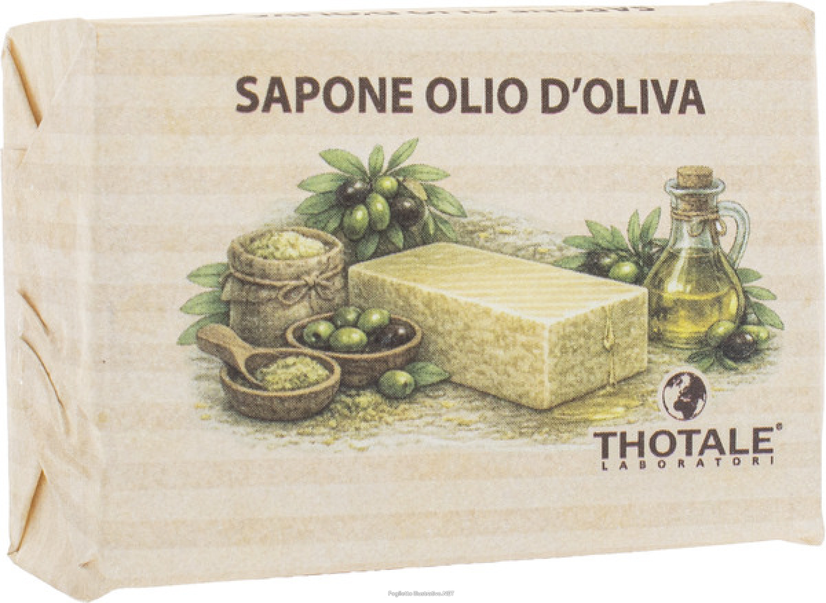 Trova Offerte di thotale sapone solido all'olio - saponetta detergente ed emolliente per corpo e mani, 100 g e compra online