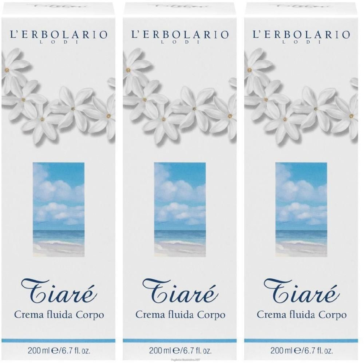 Trova Offerte di tiare' crema fluida corpo 200 ml 3x200 ml e compra online