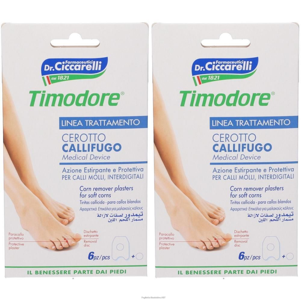 Trova Offerte di timodore® cerotto callifugo 6 pz e compra online