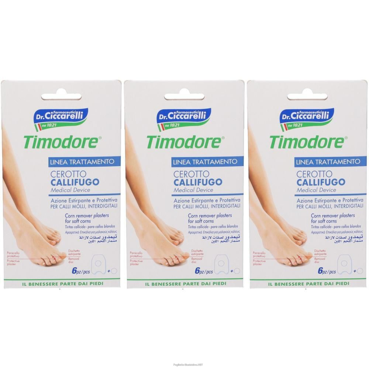 Trova Offerte di timodore® cerotto callifugo 6 pz e compra online