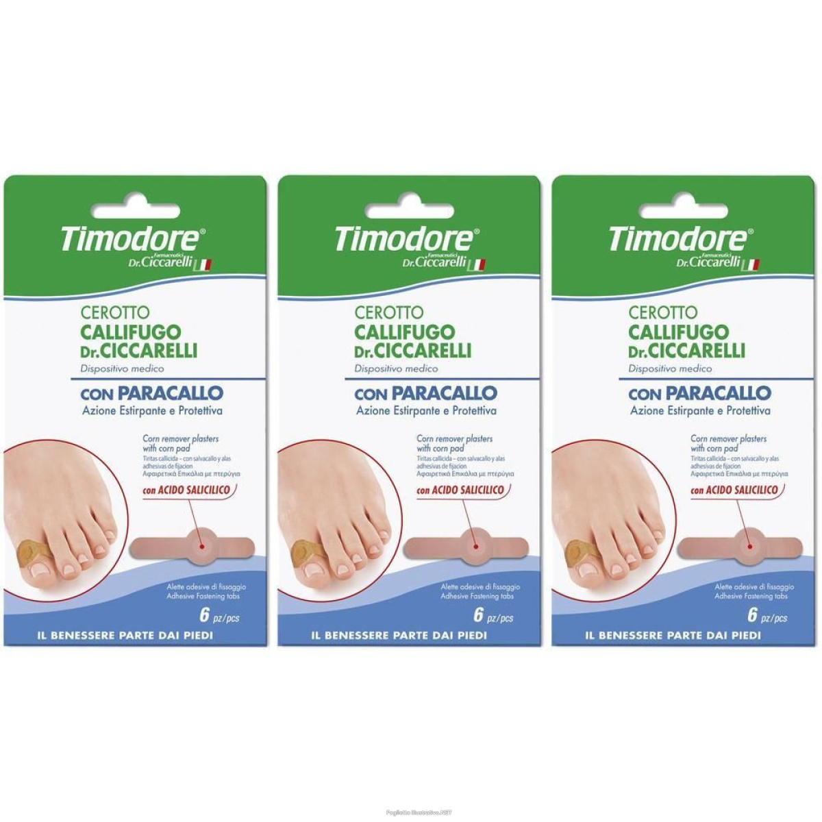 Trova Offerte di timodore® cerotto callifugo con paracallo 3x6 pz e compra online