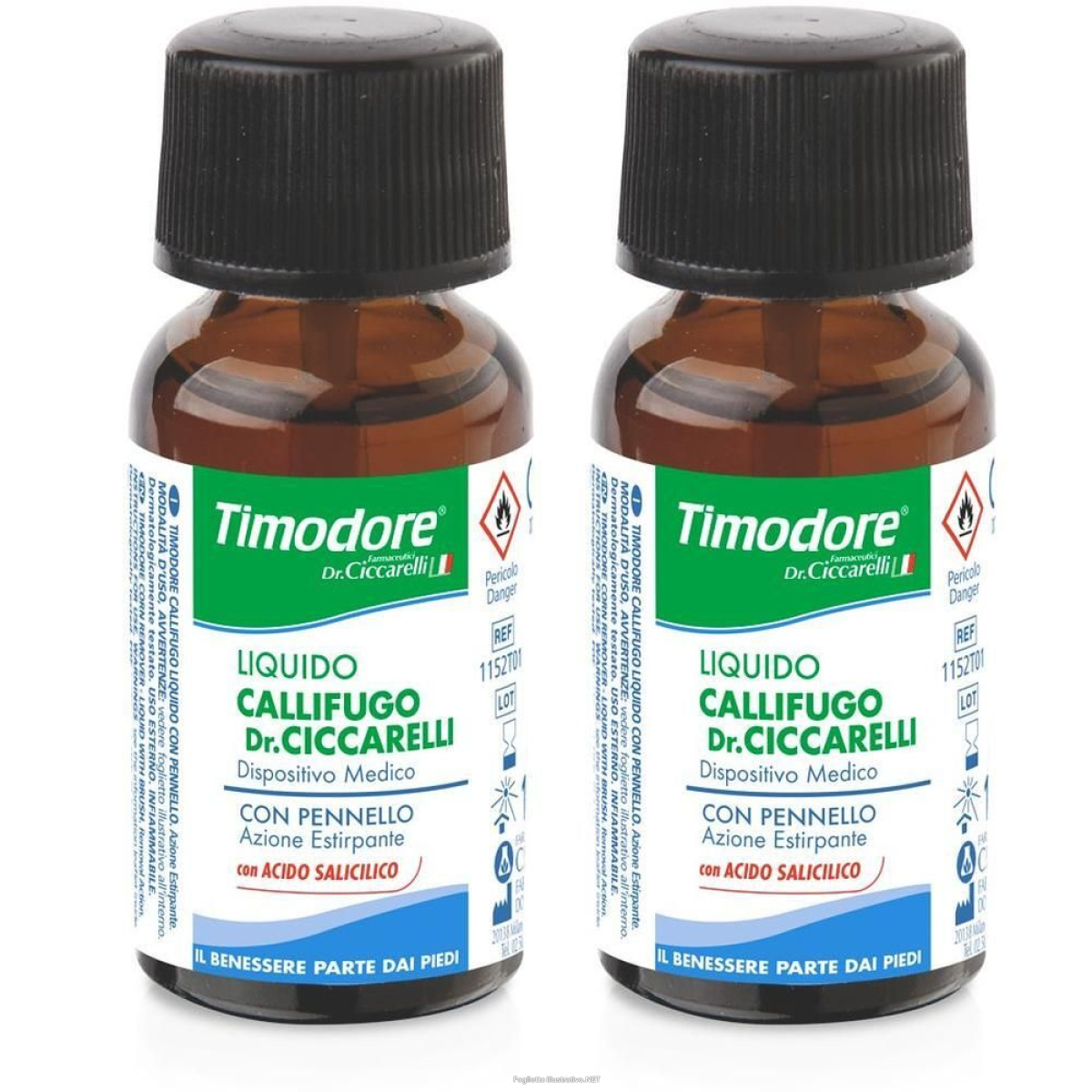 Trova Offerte di timodore® liquido callifugo con pennello applicatore 2x12 ml e compra online