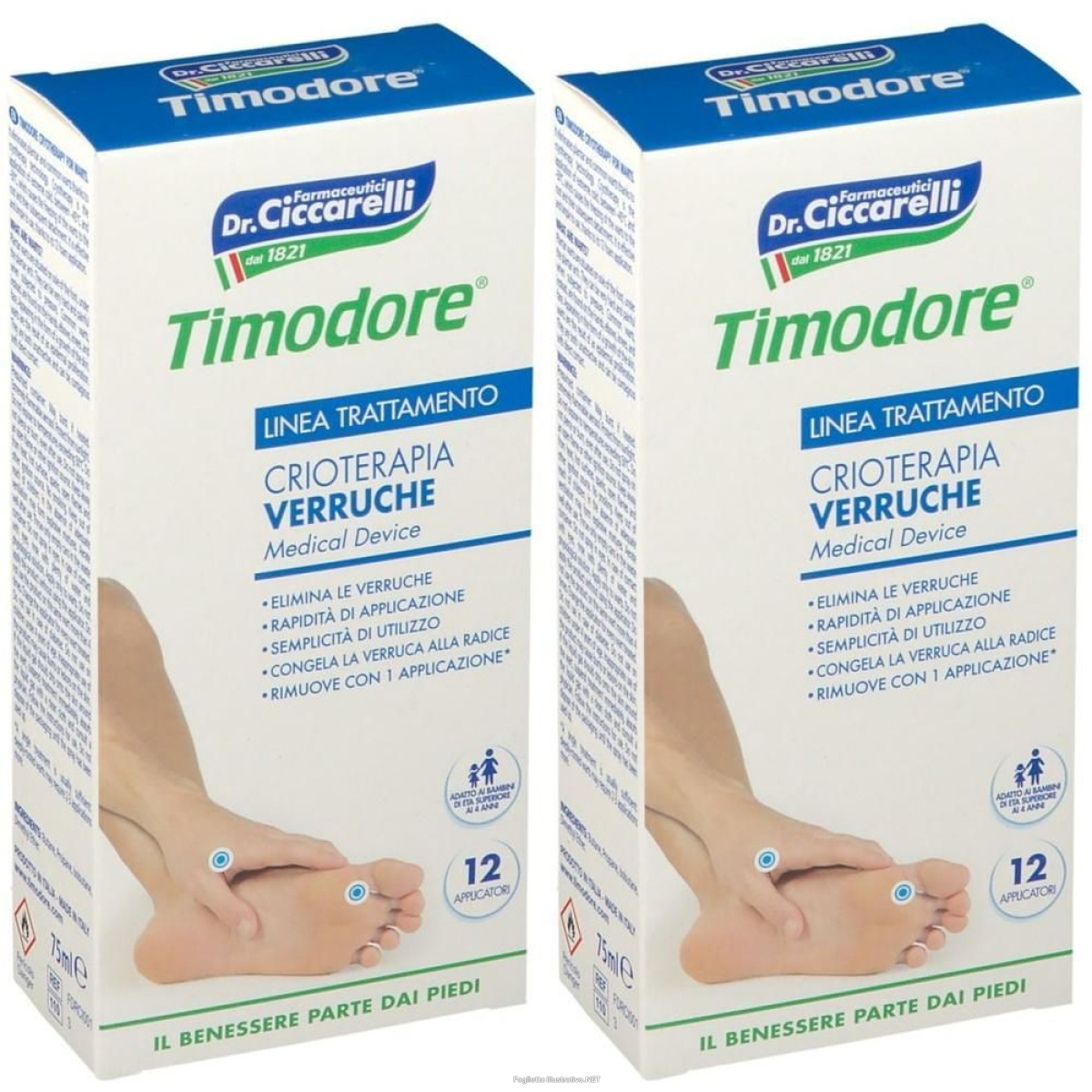 Trova Offerte di timodore® spray antiverruche 2x75 ml e compra online