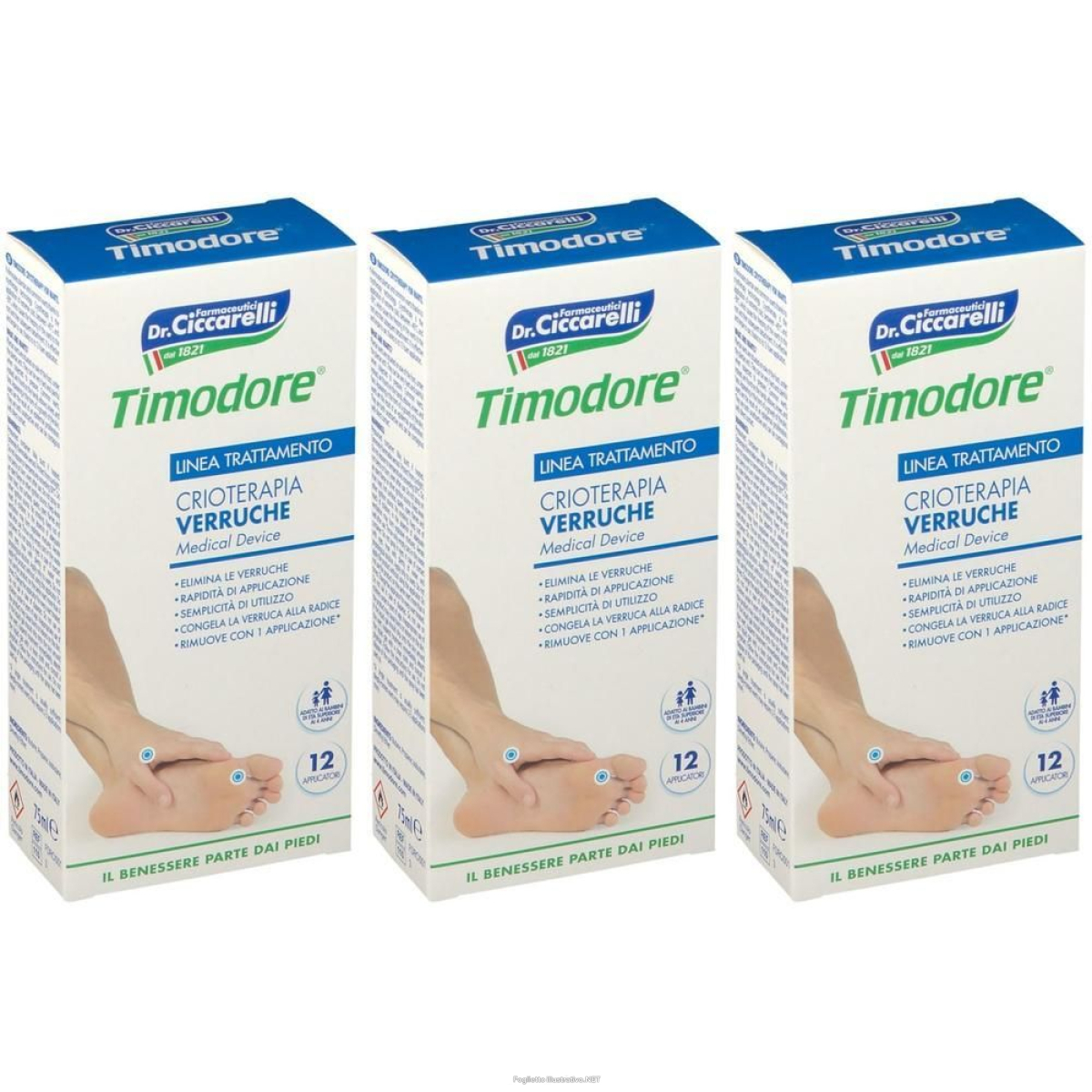 Trova Offerte di timodore® spray antiverruche 3x75 ml e compra online