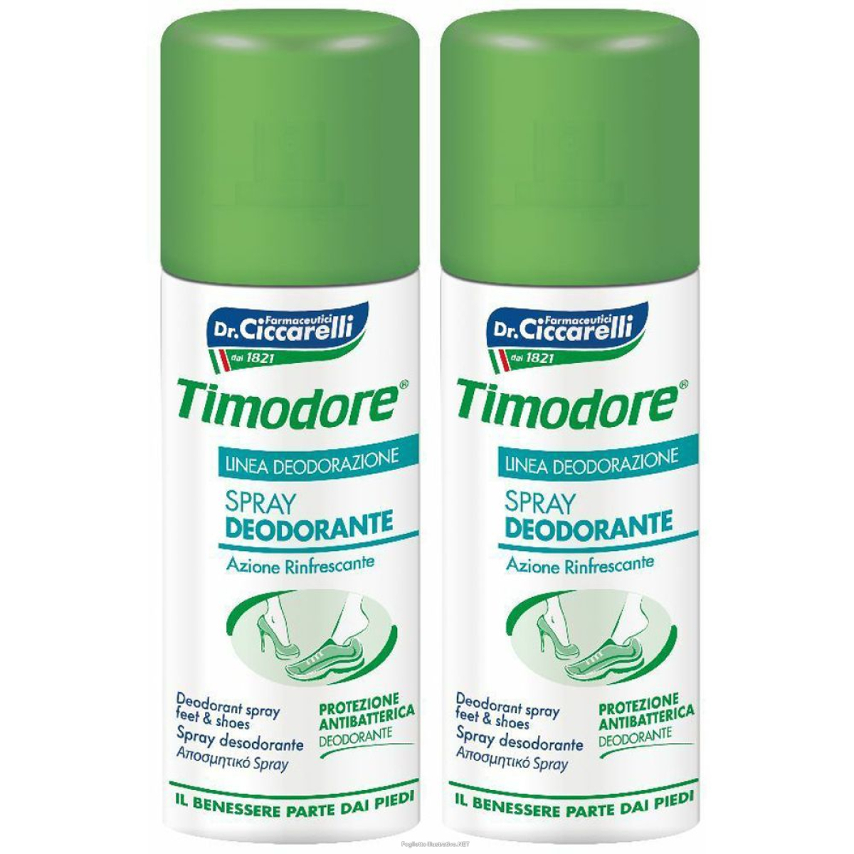 Trova Offerte di timodore® spray deodorante set da 2 2x150 ml e compra online