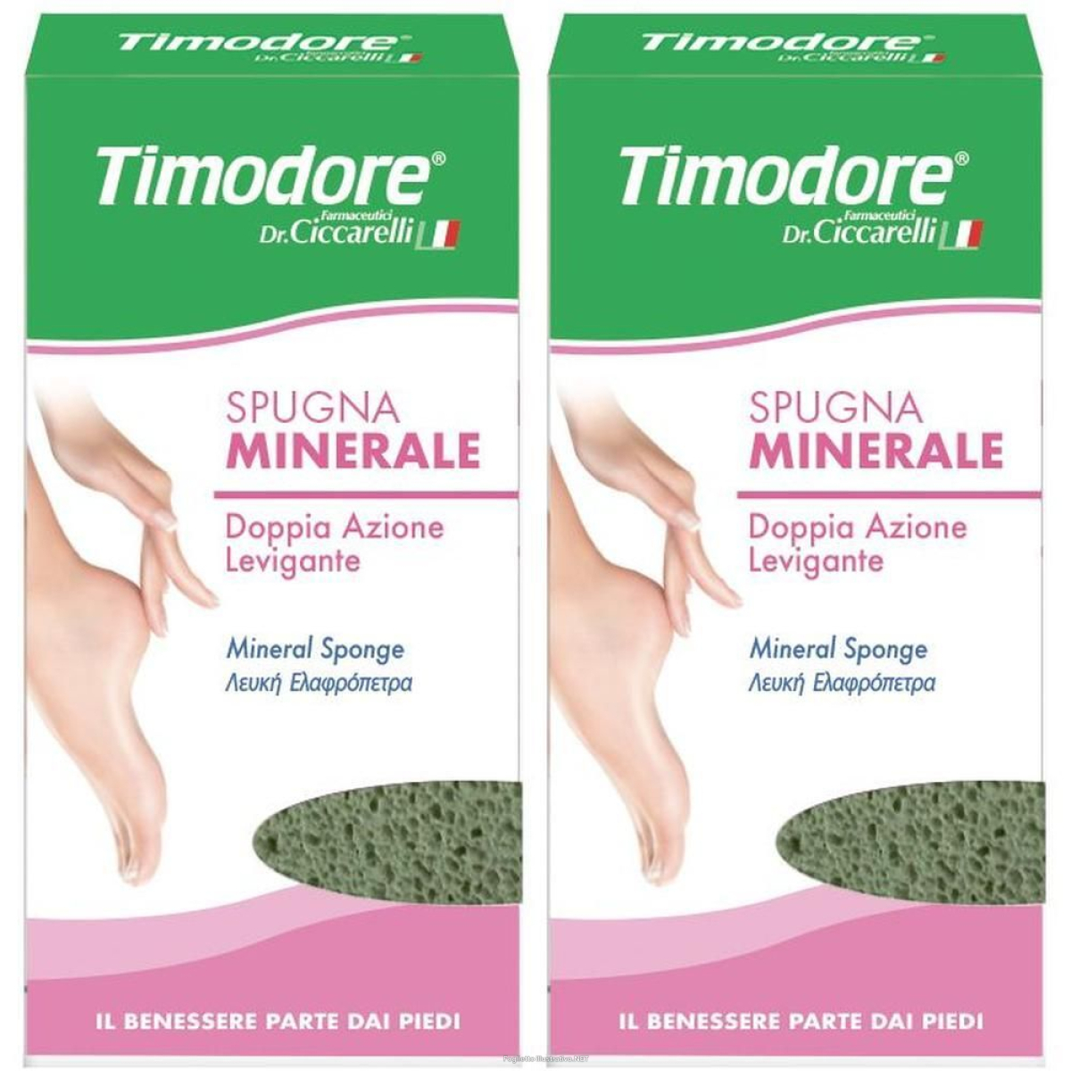 Trova Offerte di timodore spugna minerale doppia azione 2x1 st e compra online