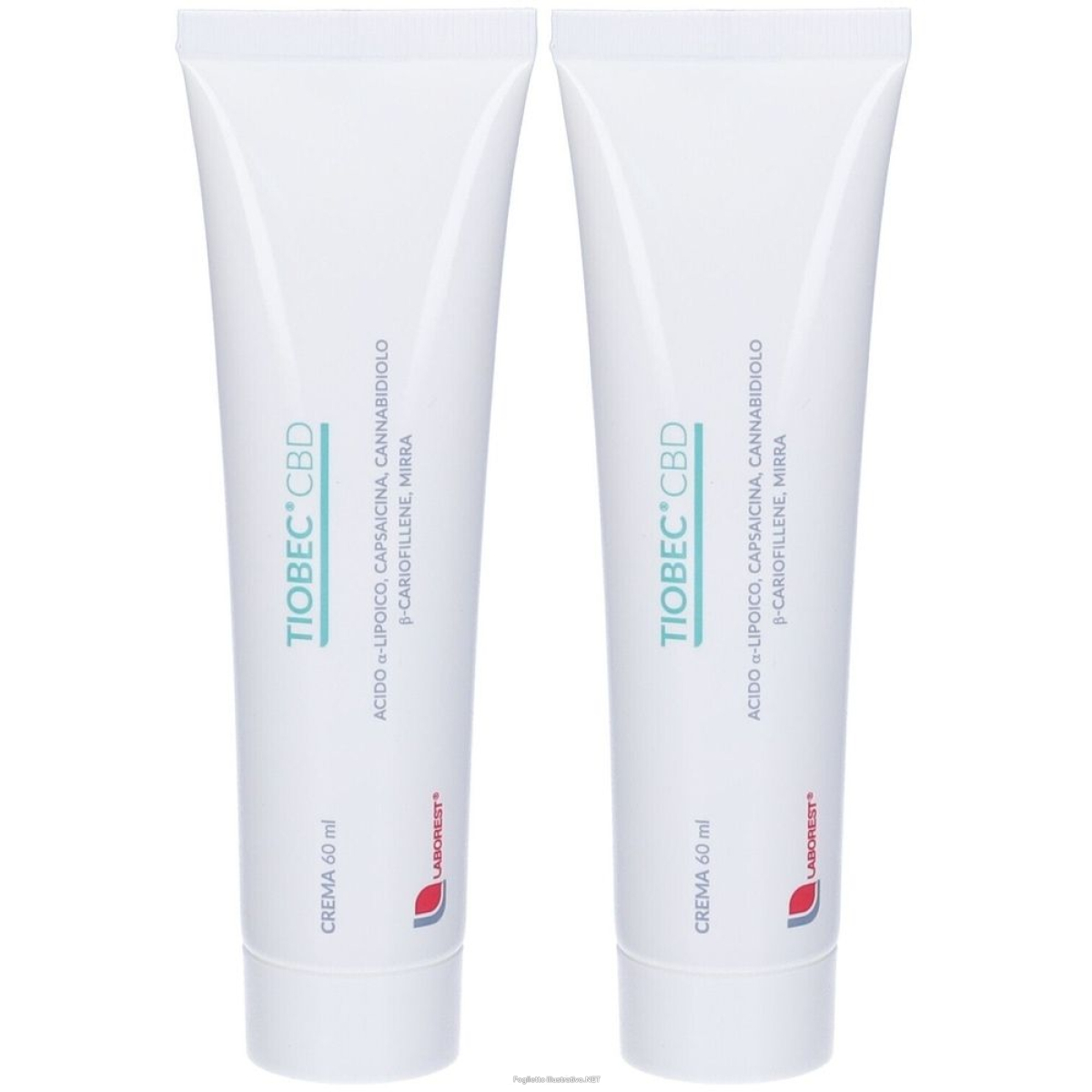 Trova Offerte di tiobec cbd set da 2 2x60 ml crema e compra online