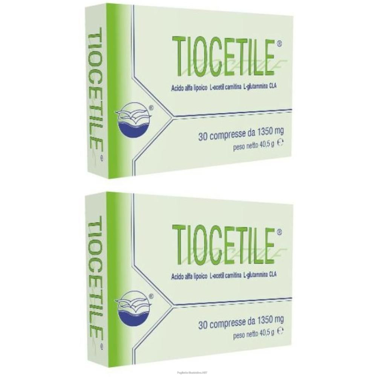 Trova Offerte di tiocetile 30 compresse 2x40,5 g e compra online