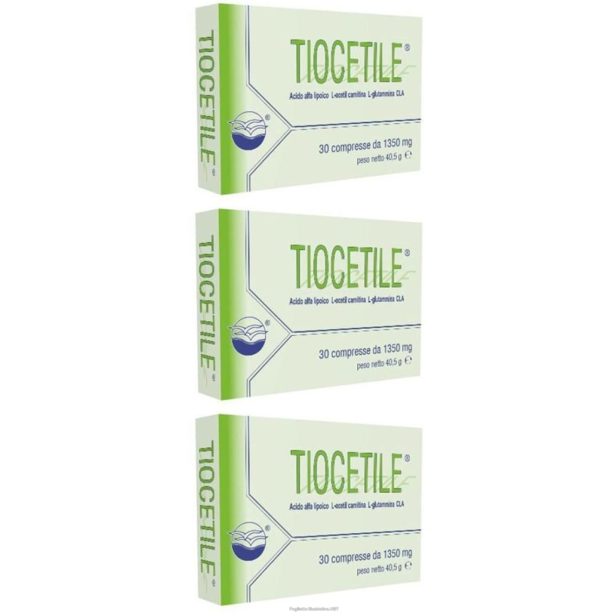 Trova Offerte di tiocetile 30 compresse 3x40,5 g e compra online
