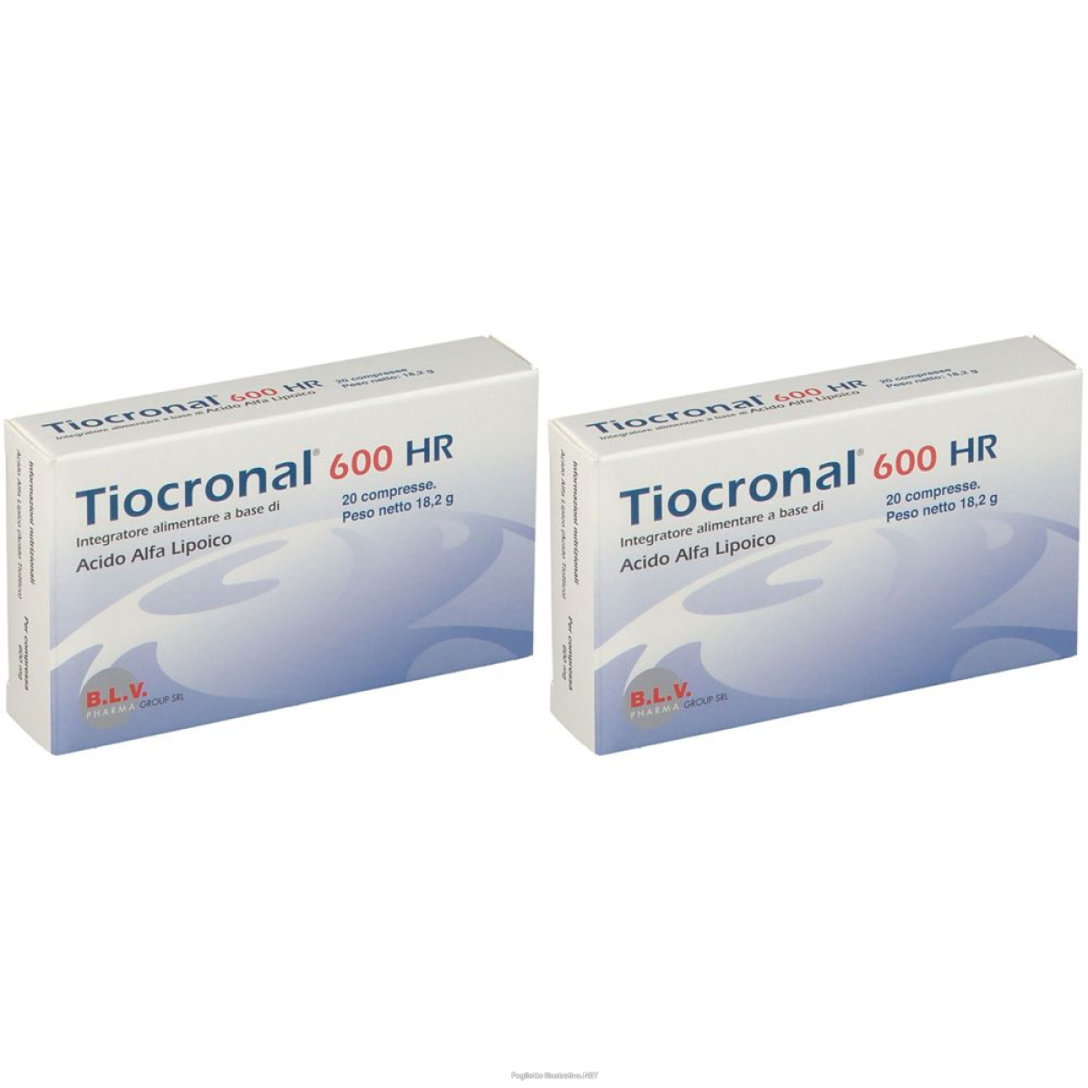 Trova Offerte di tiocronal 600 hr compresse set da 2 2x20 pz e compra online
