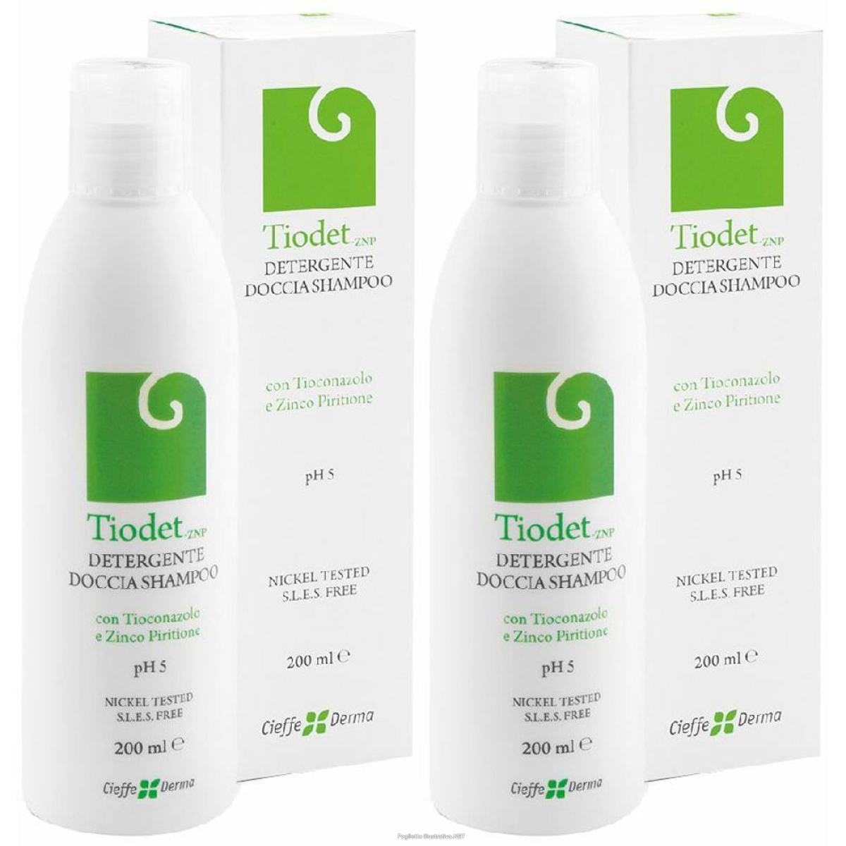 Trova Offerte di tiodet-znp detergente doccia shampoo set da 2 2x200 ml e compra online