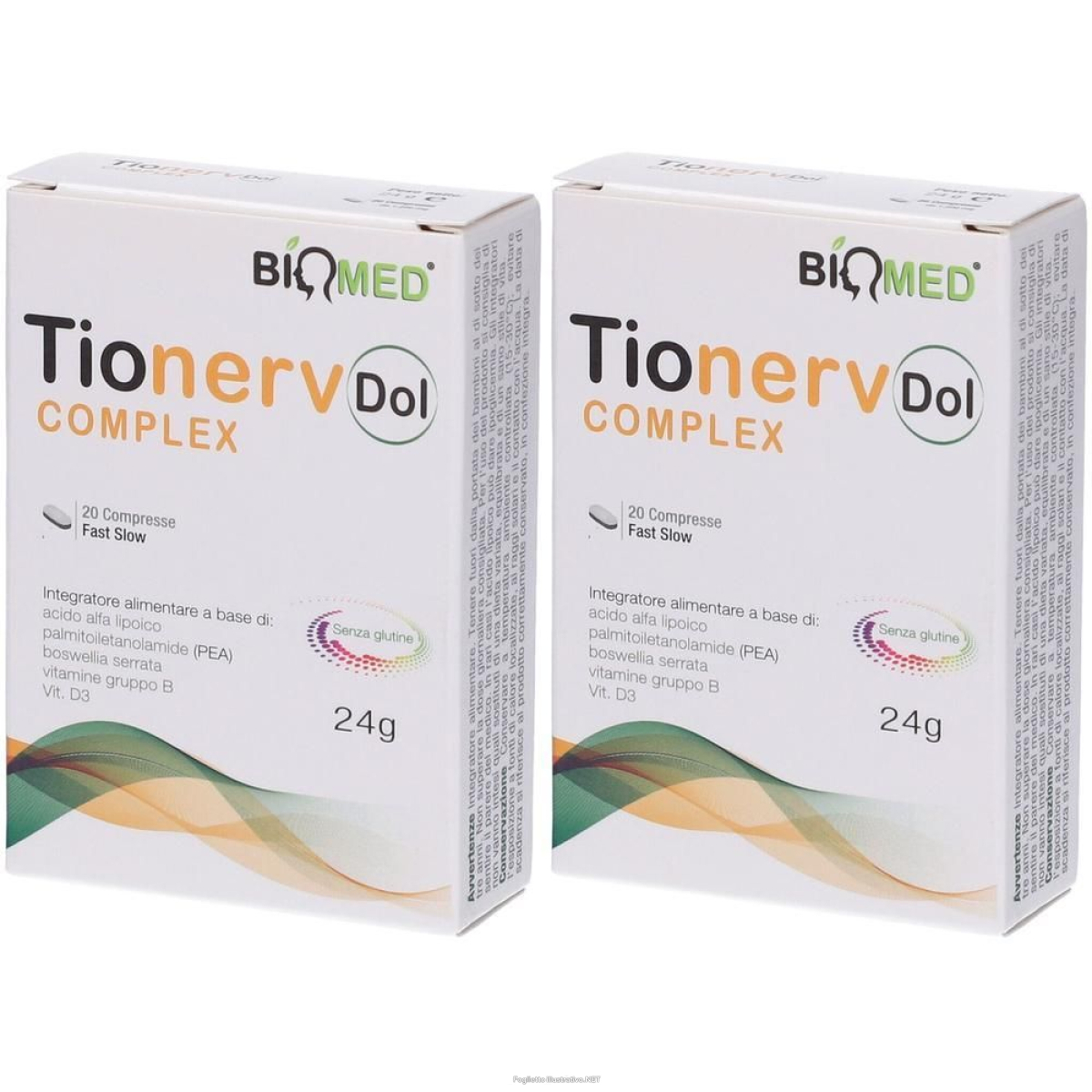 Trova Offerte di tionerv complex dol compresse 2x20 pz e compra online