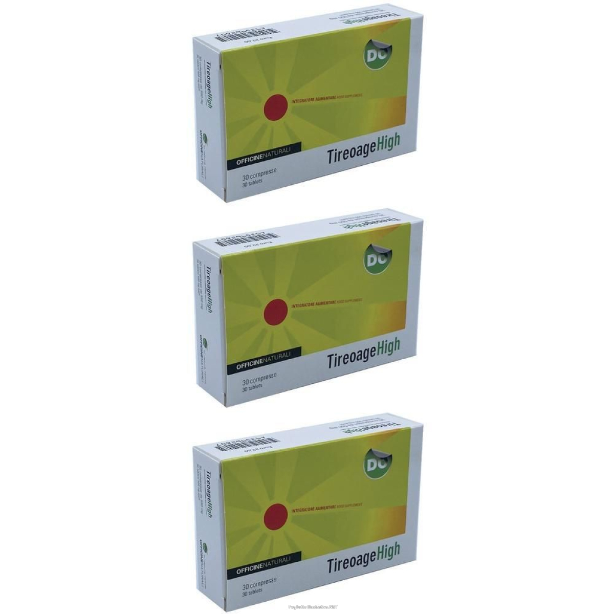 Trova Offerte di tireoage high 30 compresse 550mg 3x30 pz e compra online
