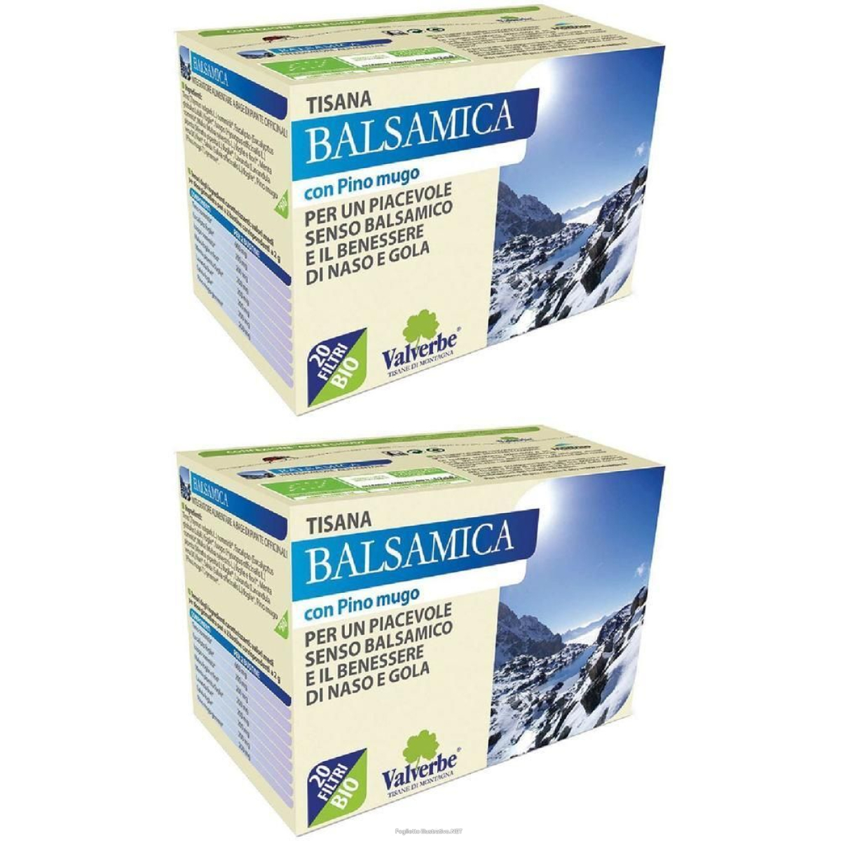 Trova Offerte di tisana balsamica 20 g 2x750 g tè e compra online