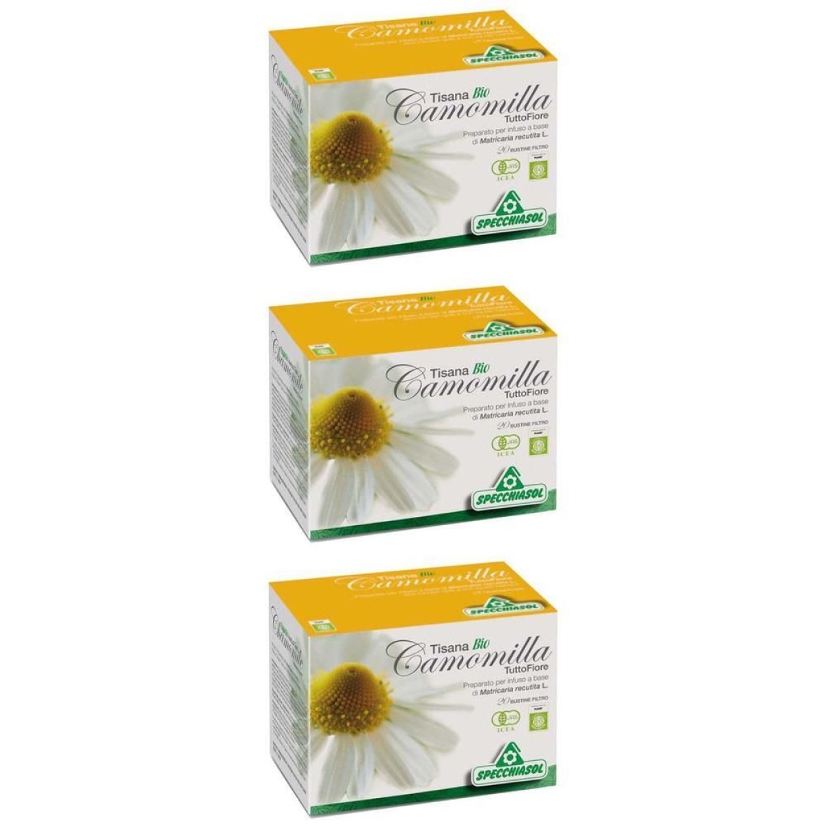 Trova Offerte di Tisana bio camomilla tuttofiore 3x20 st e compra online