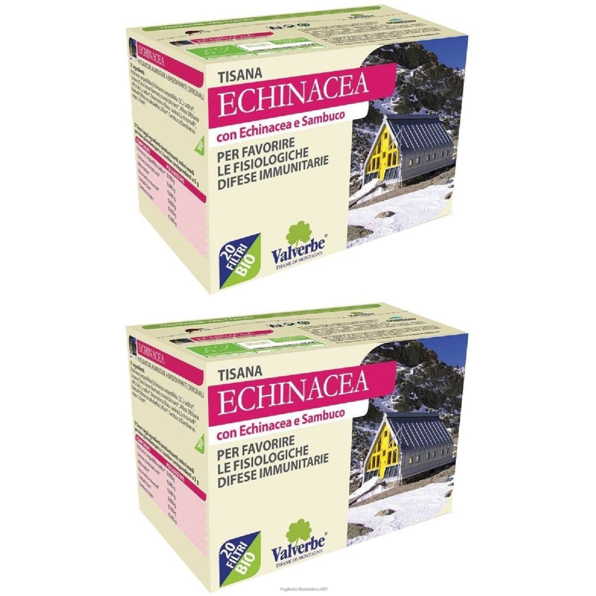 Trova Offerte di tisana echinacea 30 g set da 2 2x30 g tè e compra online