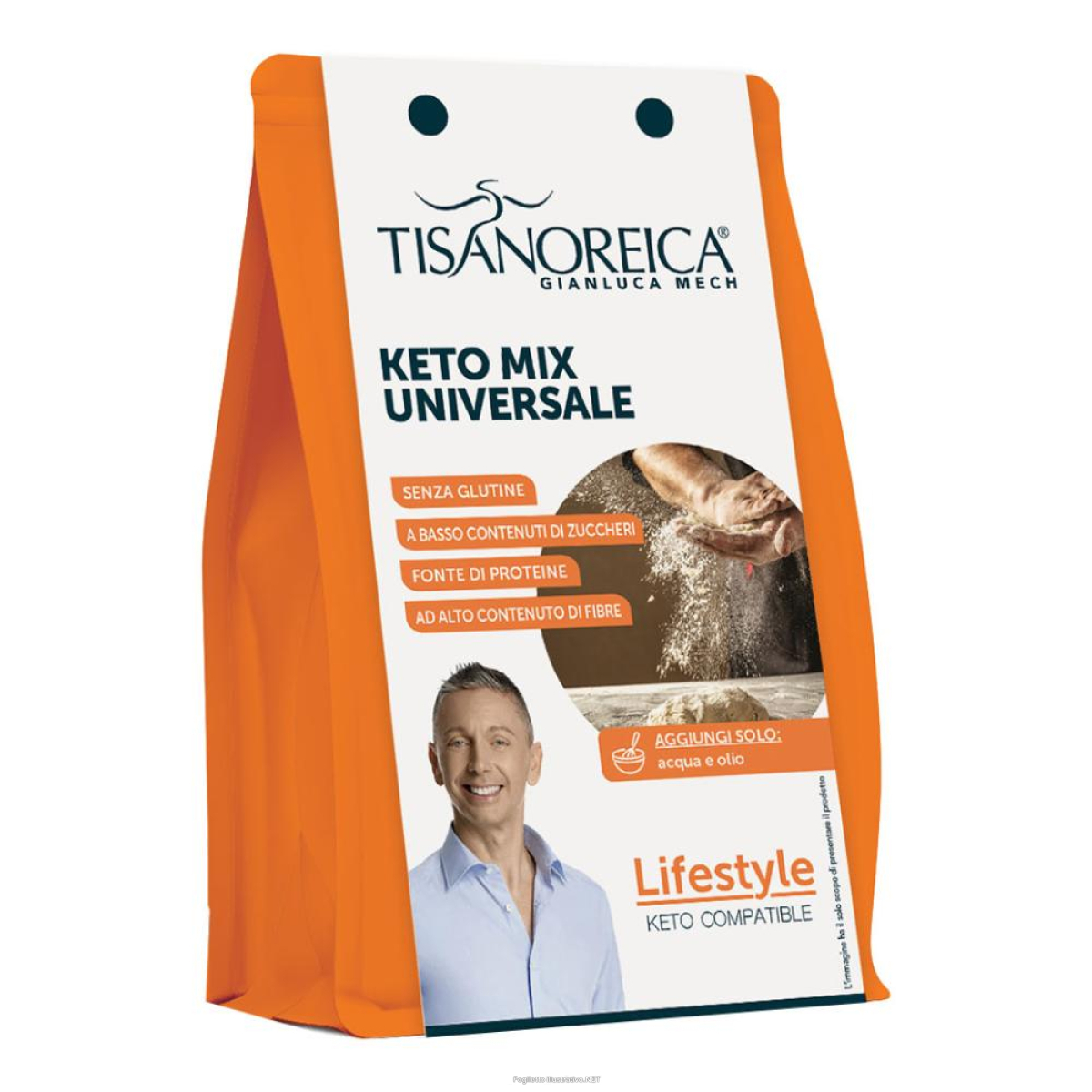 Trova Offerte di tisanoreica keto mix univ 400g e compra online