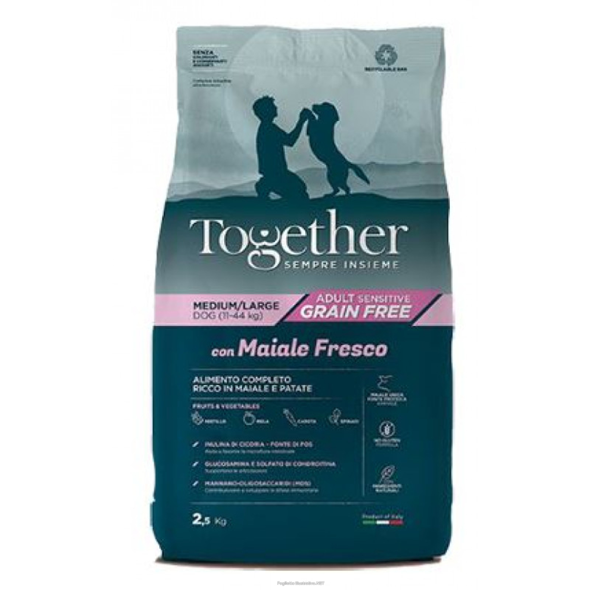 Trova Offerte di together ad s gf m/l pork 12kg e compra online