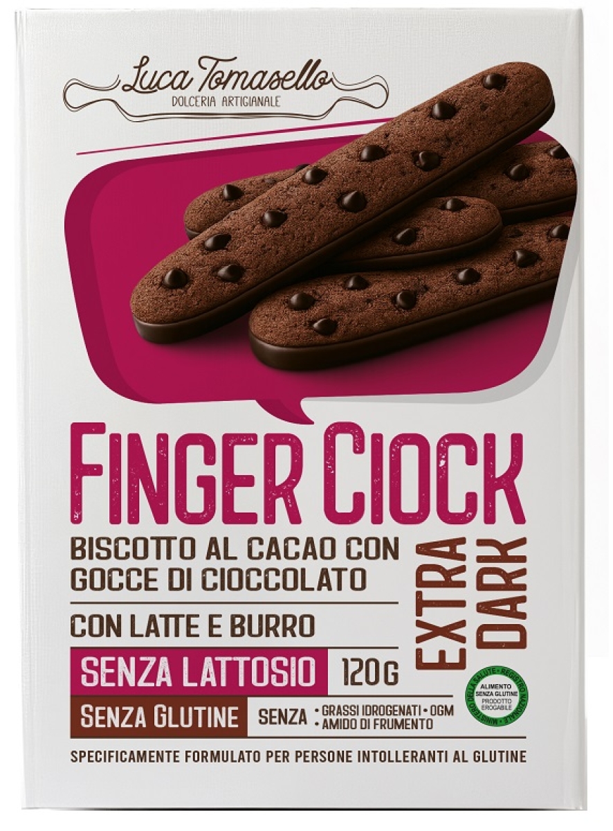 Trova Offerte di Tomasello luca finger ciock extra dark 120g senza glutine e compra online