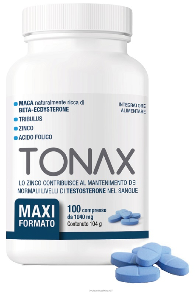 Trova Offerte di tonax integratore per energia e vitalità maschile 100 compresse e compra online