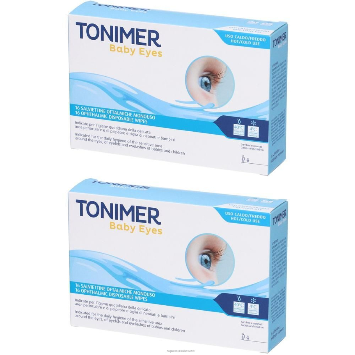 Trova Offerte di tonimer eyes baby salviettine oftalmiche 2x1 st e compra online