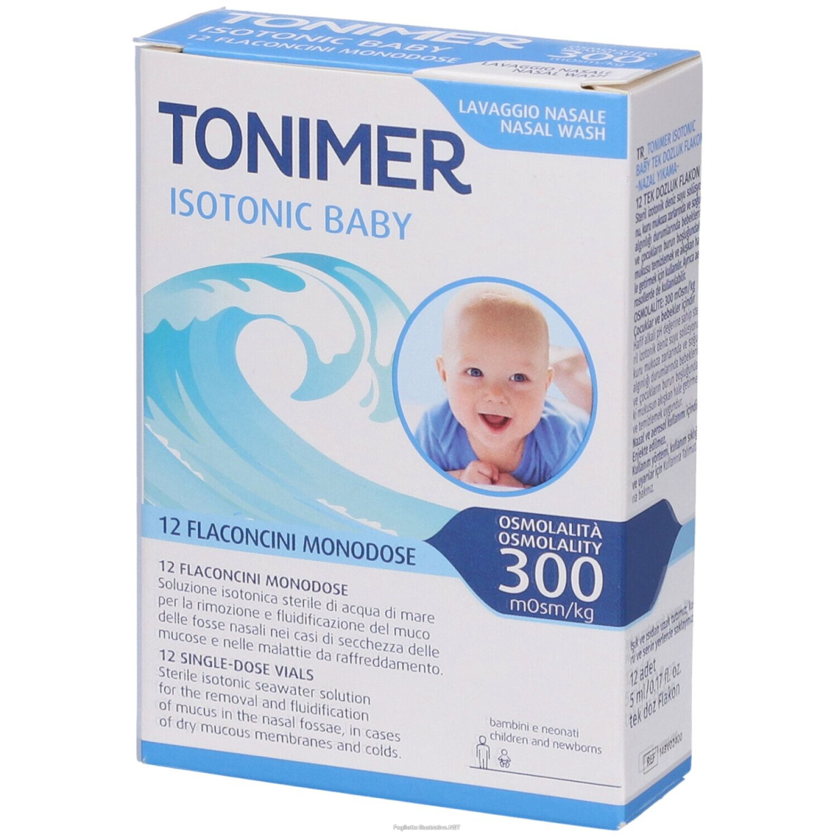 Trova Offerte di tonimer isotonic 300 baby flaconcini 12x5 ml doccia nasale e compra online