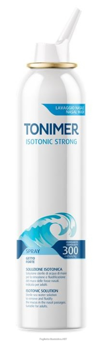 Trova Offerte di tonimer isotonic strong soluzione isotonica per la fluidificazione del muco spray nasale 200ml e compra online