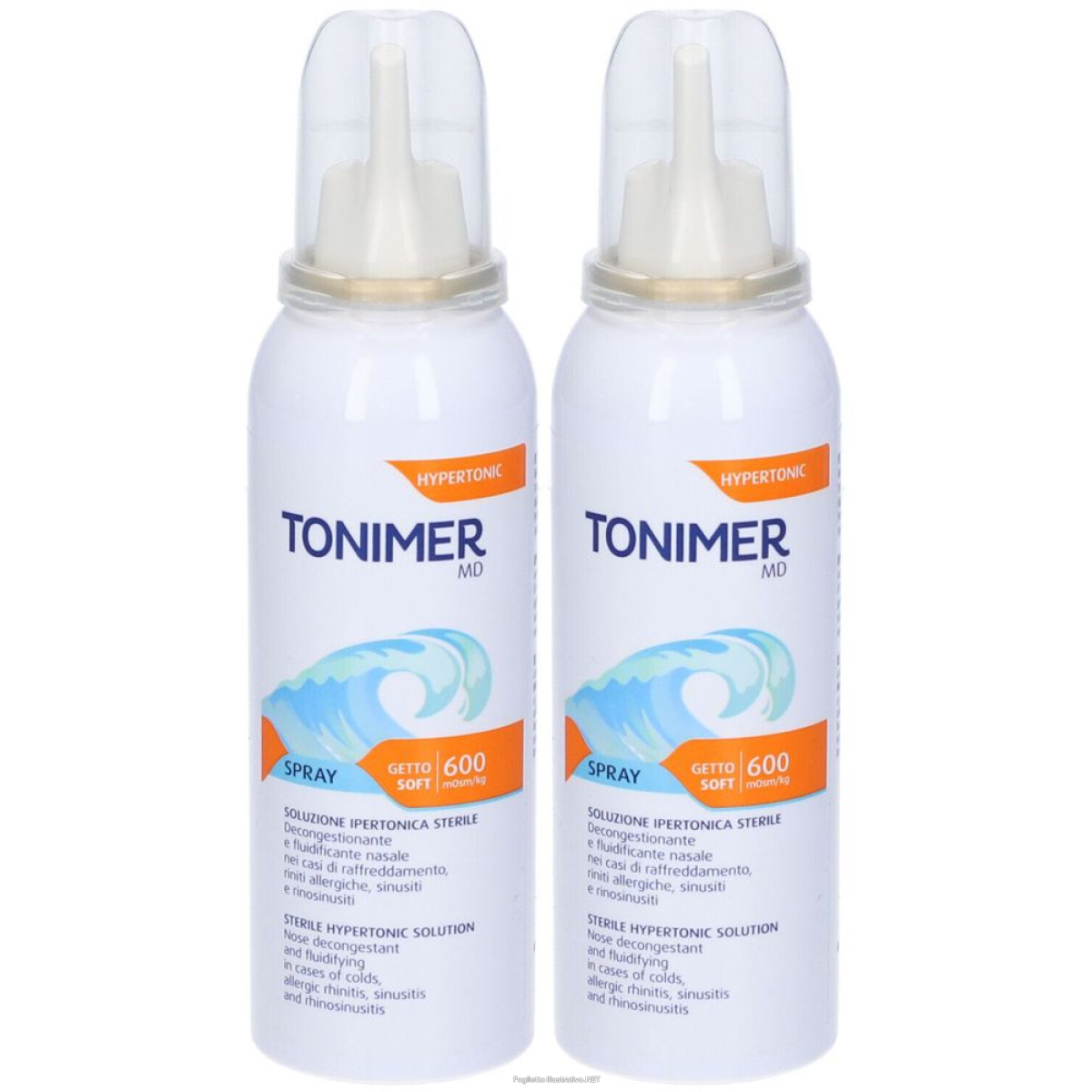 Trova Offerte di tonimer md hypertonic spray getto soft set da 2 2x100 ml e compra online
