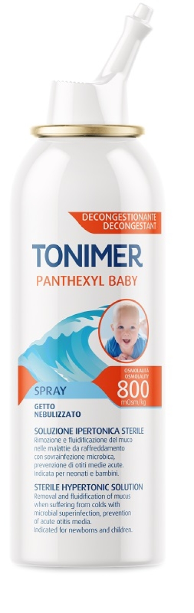 Trova Offerte di Tonimer panthexyl baby spray soluzione ipertonica per igiene nasale 100 ml e compra online
