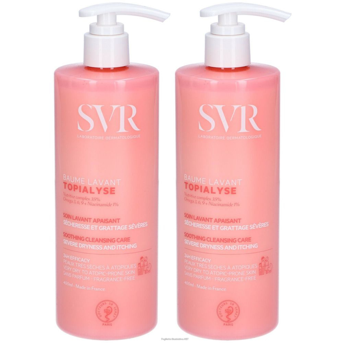 Trova Offerte di topialyse baume lavant set da 2 2x400 ml balsamo doccia e compra online