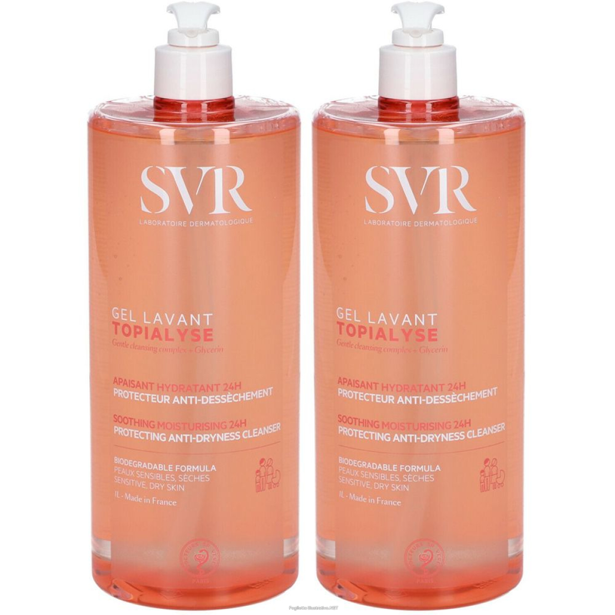 Trova Offerte di topialyse gel lavant set da 2 2x1000 ml gel detergente e compra online