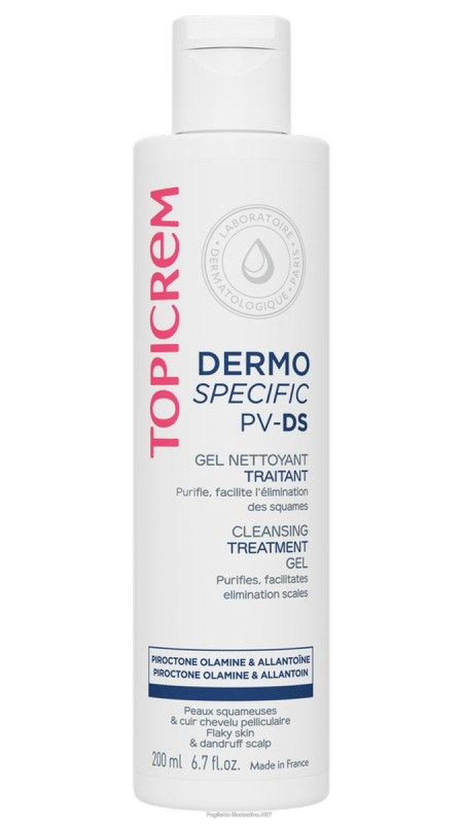 Trova Offerte di topicrem pv-ds gel detergete trattante 200 ml per pelle squamosa e cuoio cpelluto con forfora e compra online