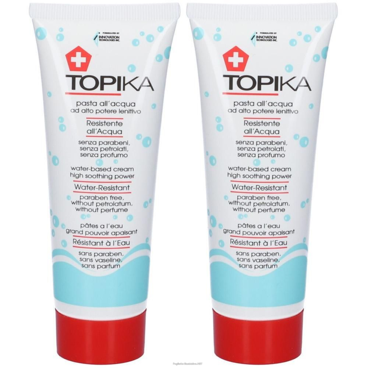 Trova Offerte di topika pasta all'acqua 2x250 ml e compra online