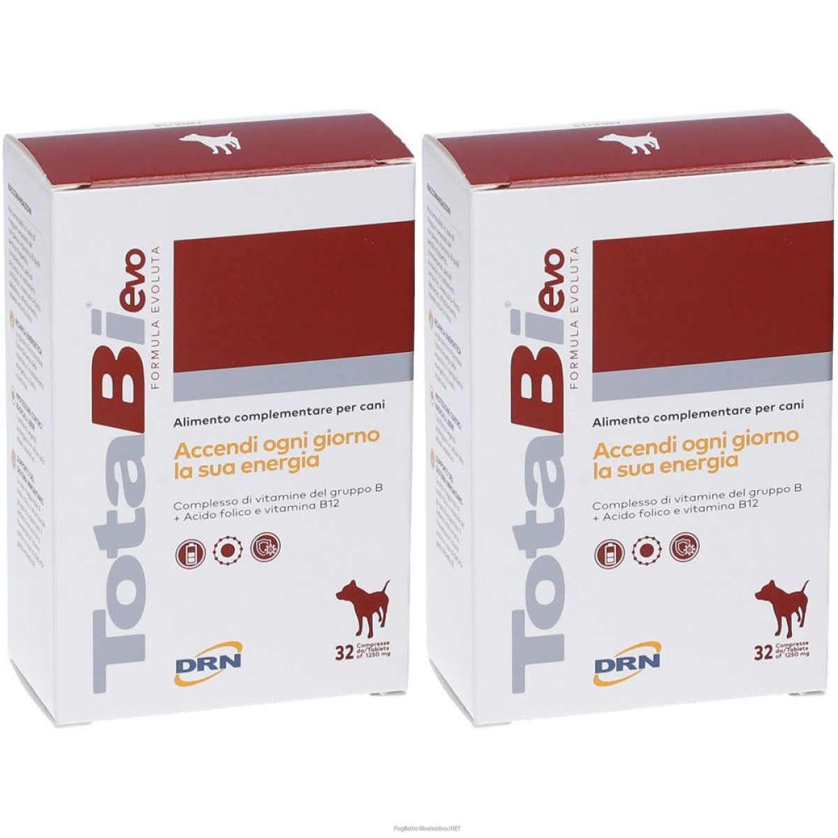 Trova Offerte di totabi evo cani set da 2 2x1 pz compresse e compra online