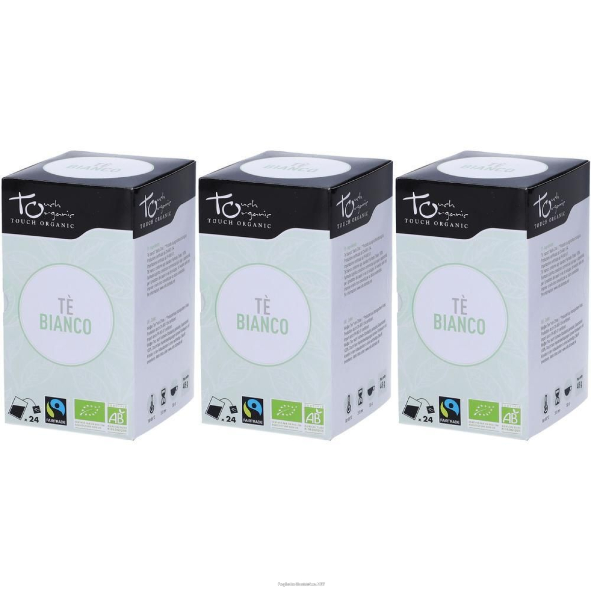 Trova Offerte di touch organic té bianco bio 3x48 g tè e compra online