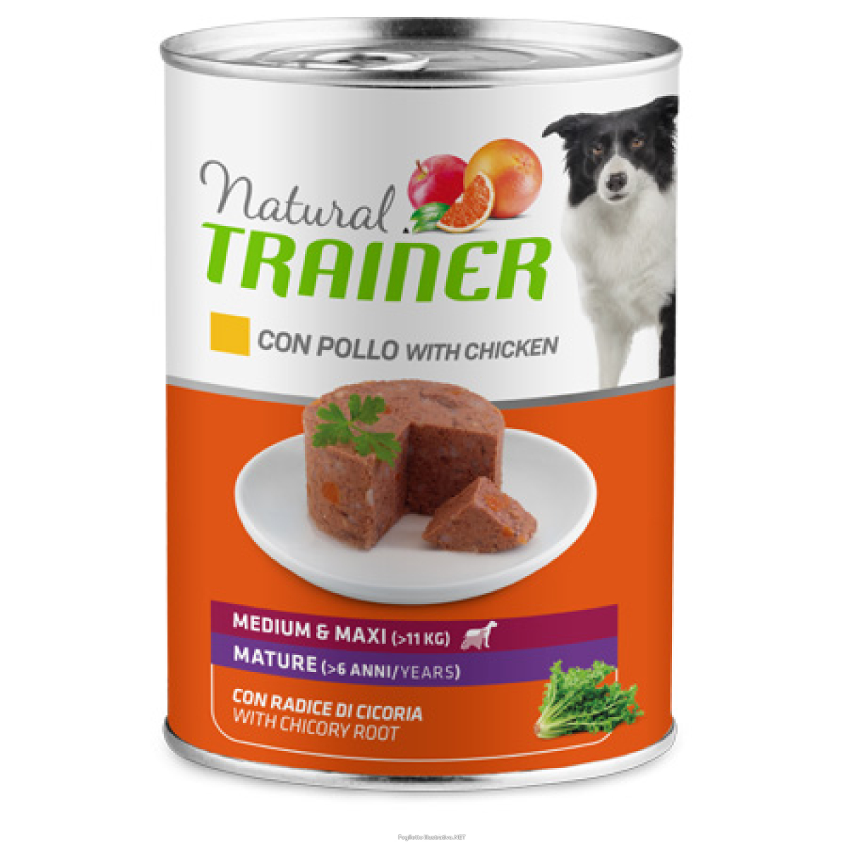 Trova Offerte di trainer natural cane medium/maxi mature pollo 400gr (lattina) e compra online