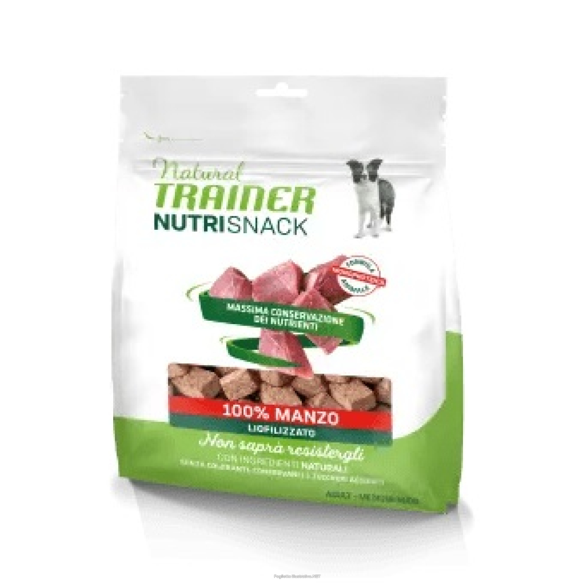 Trova Offerte di trainer natural cane nutrisnack medium/maxi adult 100% manzo 50gr (bustina) e compra online