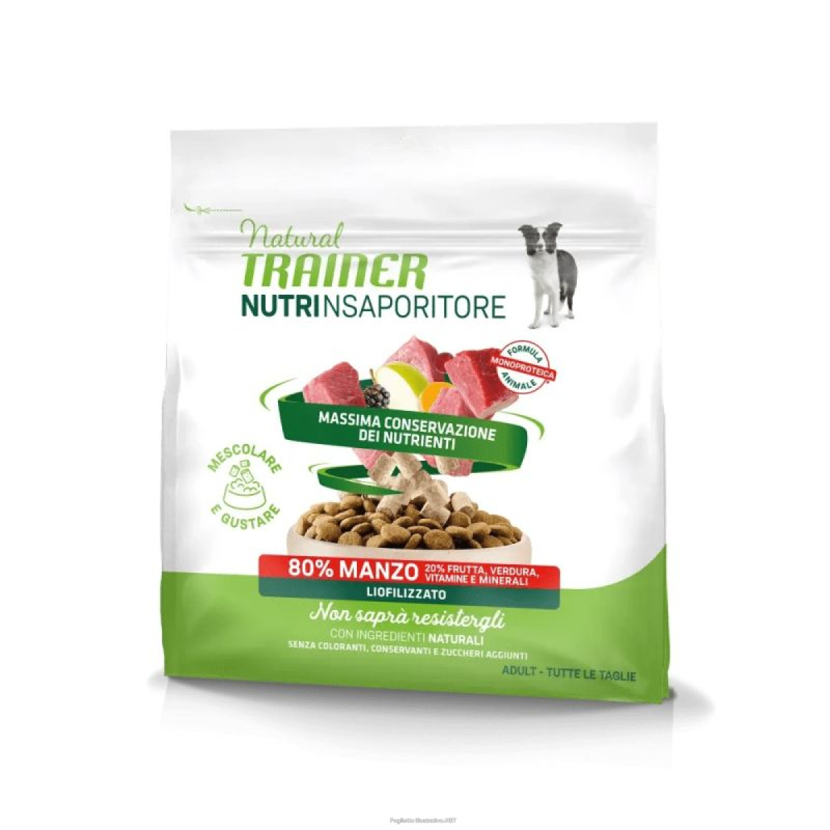 Trova Offerte di Trainer Natural Cane Snack Nutrinsaporitore Adult 80% Manzo 120 g (Bustina) e compra online