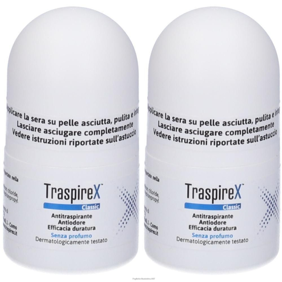 Trova Offerte di traspirex classic 20 ml 2x20 ml e compra online