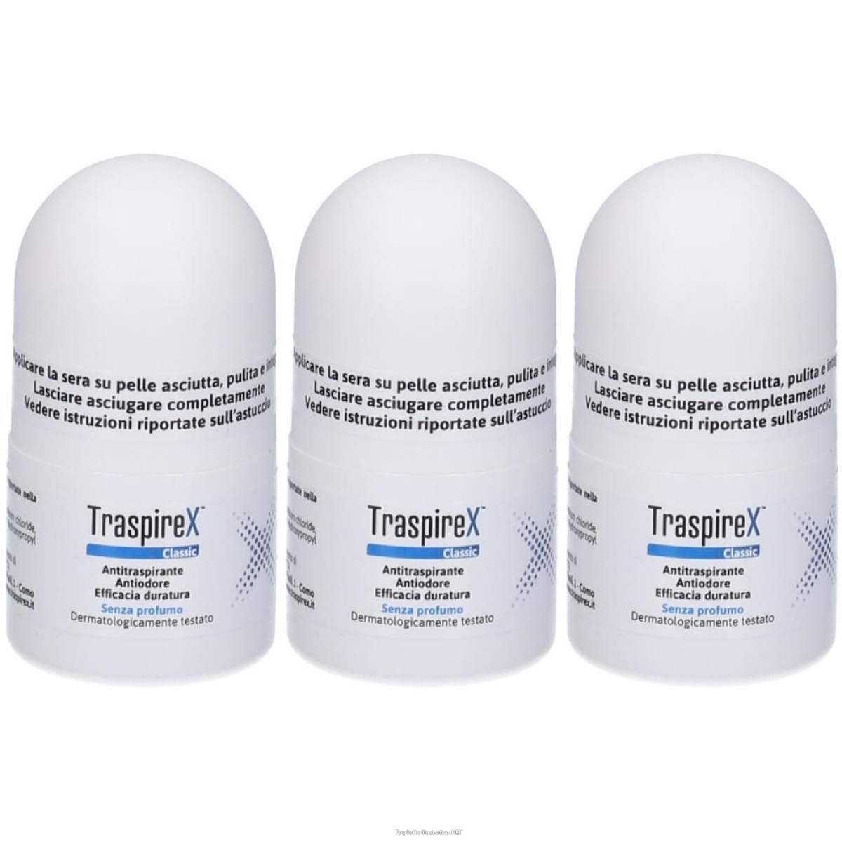 Trova Offerte di traspirex classic 20 ml 3x20 ml e compra online