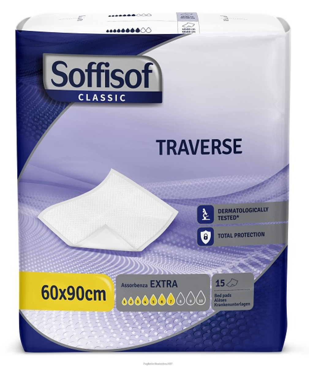 Trova Offerte di traversa per incontinenza soffisof classic ultra 60x90 cm 15 pezzi e compra online