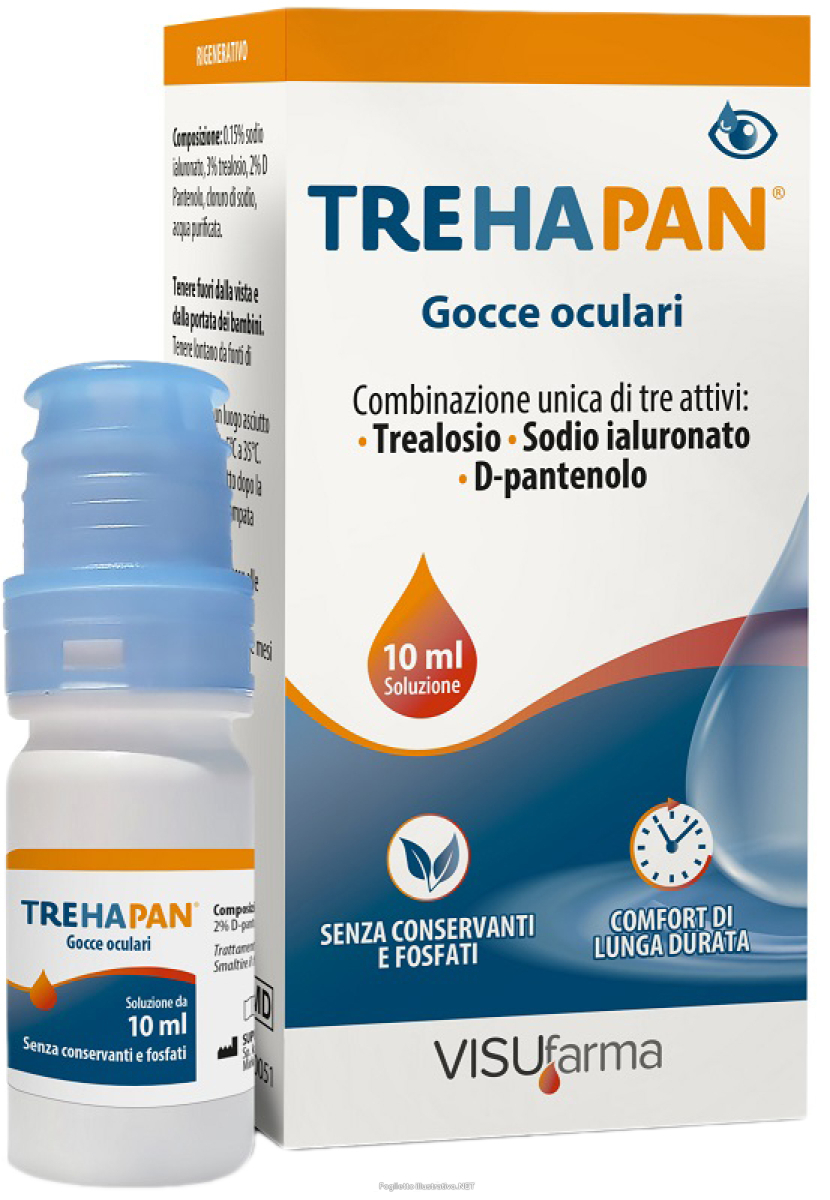 Trova Offerte di trehapan gocce oculari 10 ml – occhio secco moderato e severo (uso con lenti a contatto) e compra online
