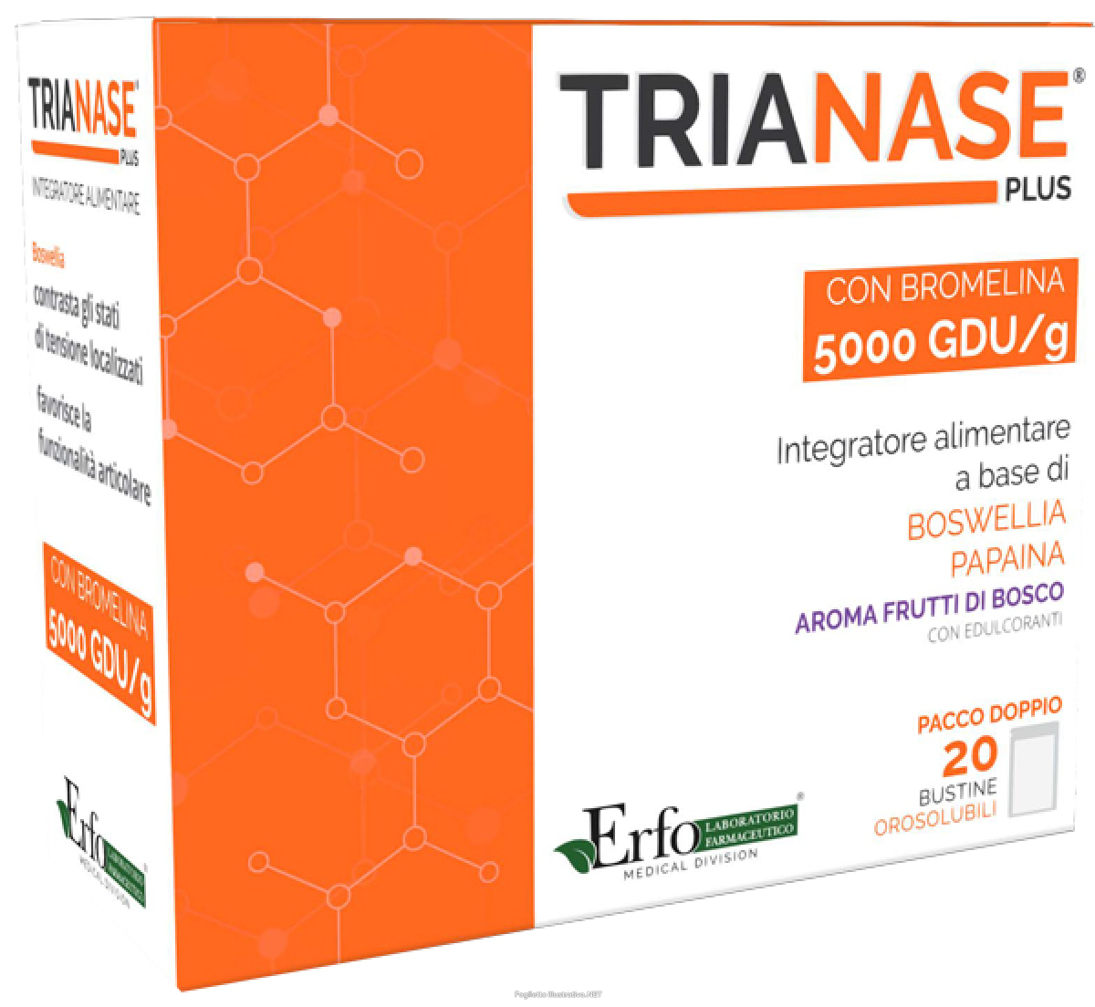 Trova Offerte di trianase plus frutti bosco 20 bustine senza glutine naturalmente privo di lattosio con edulcorante e compra online