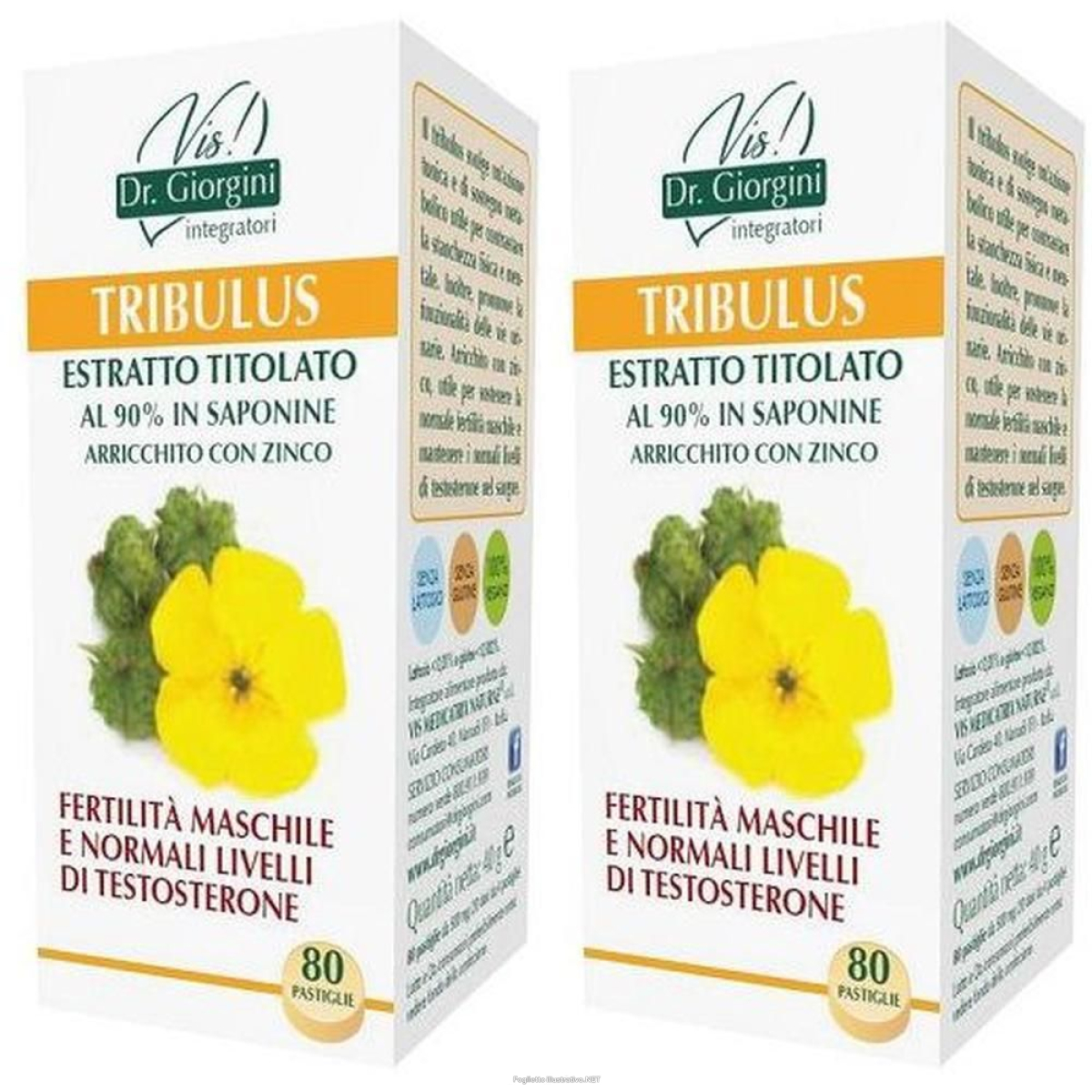 Trova Offerte di tribulus estratto titolato 80 pastiglie 2x80 pz e compra online