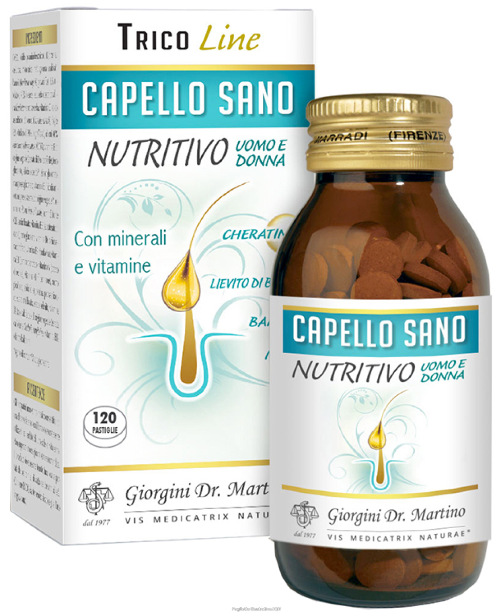 Trova Offerte di trico line capello sano nutritivo uomo e donna 120 pastiglie e compra online