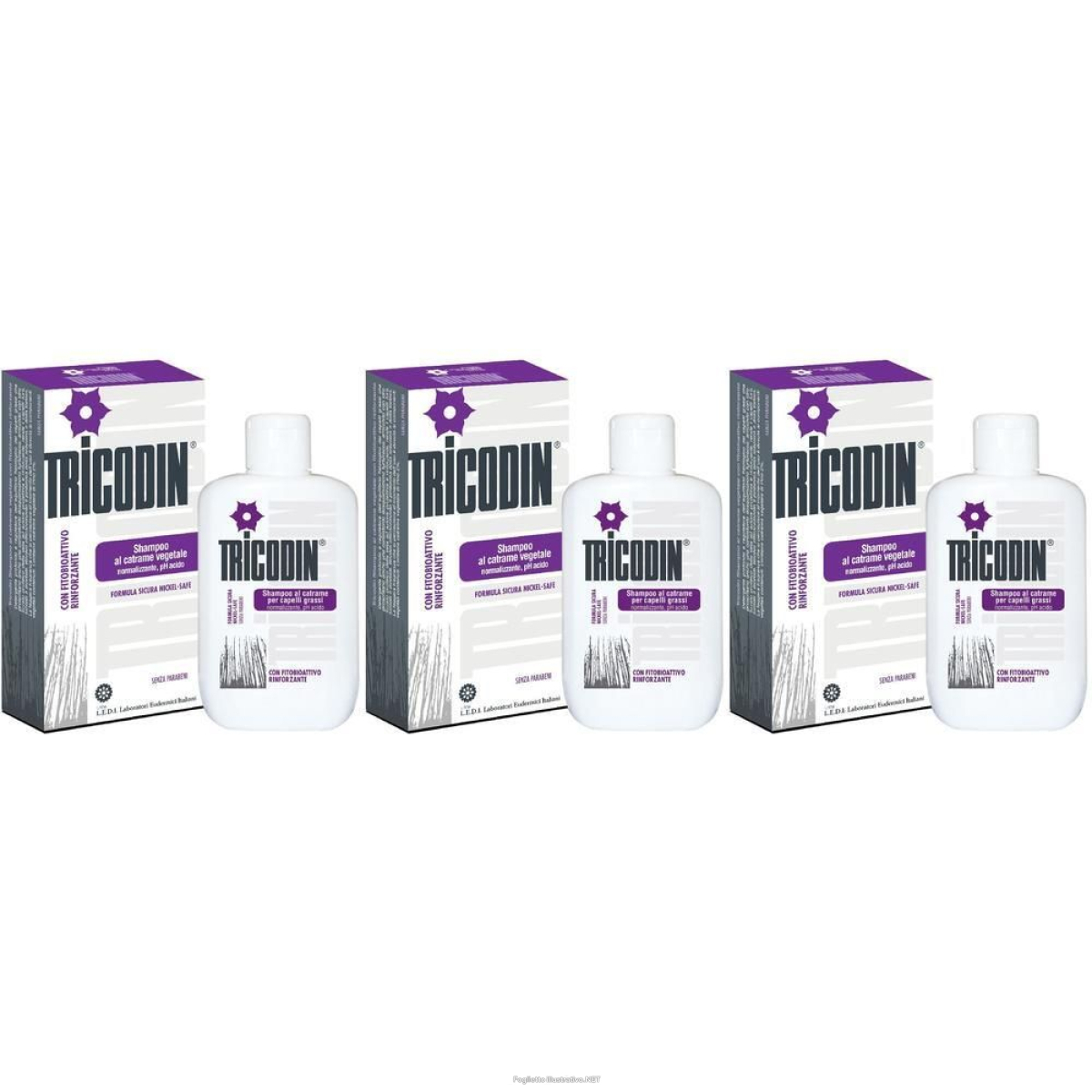 Trova Offerte di tricodin shampoo catrame 125 ml 3x125 ml e compra online