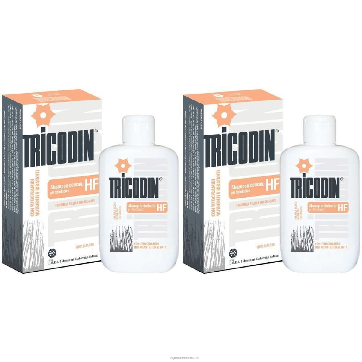 Trova Offerte di tricodin shampoo hf delicato 125 ml 2x125 ml e compra online