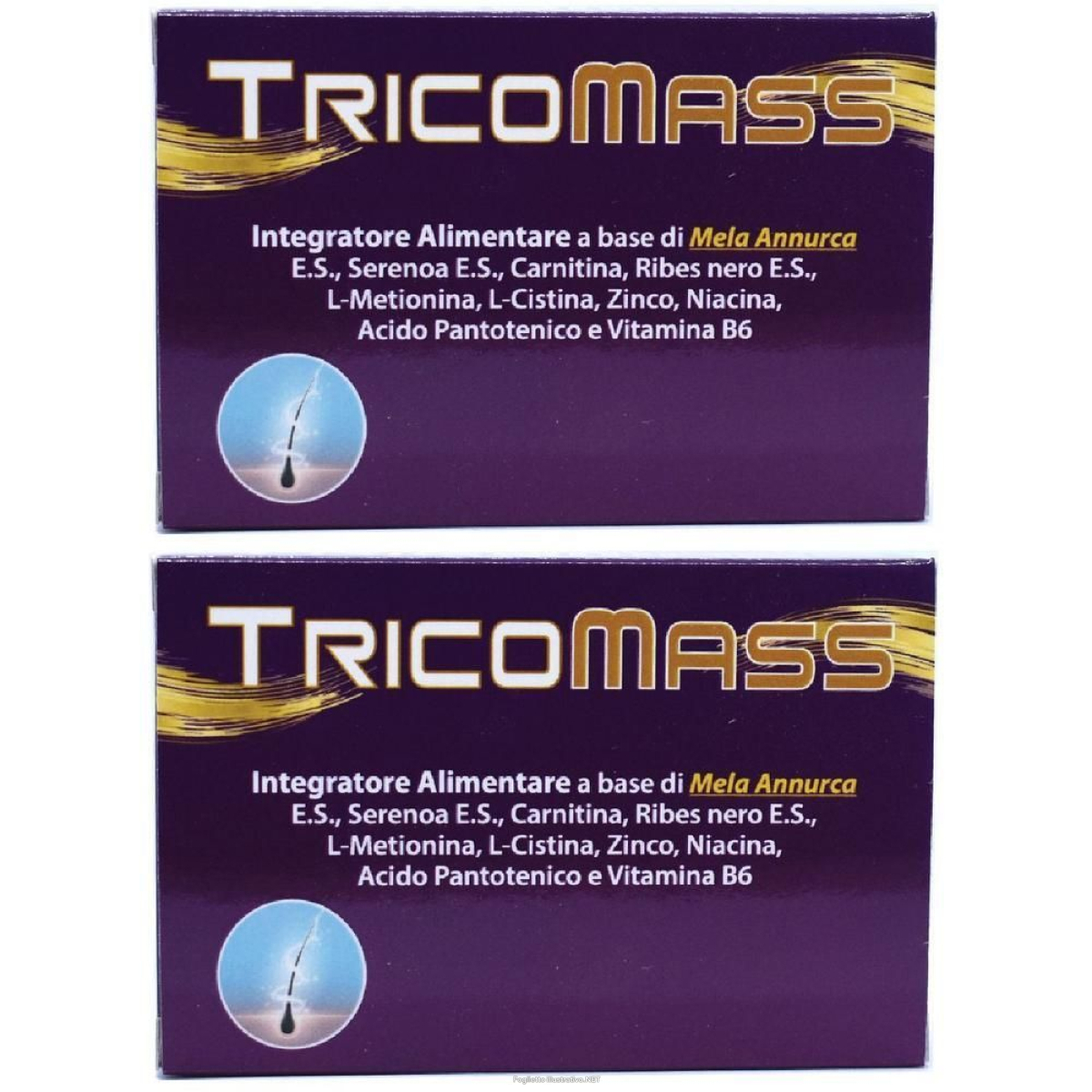 Trova Offerte di tricomass compresse 2x30 pz e compra online