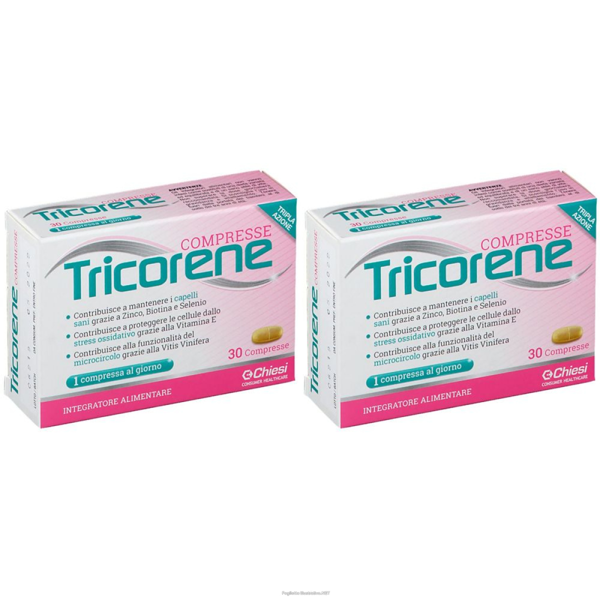 Trova Offerte di tricorene compresse set da 2 2x30 pz e compra online