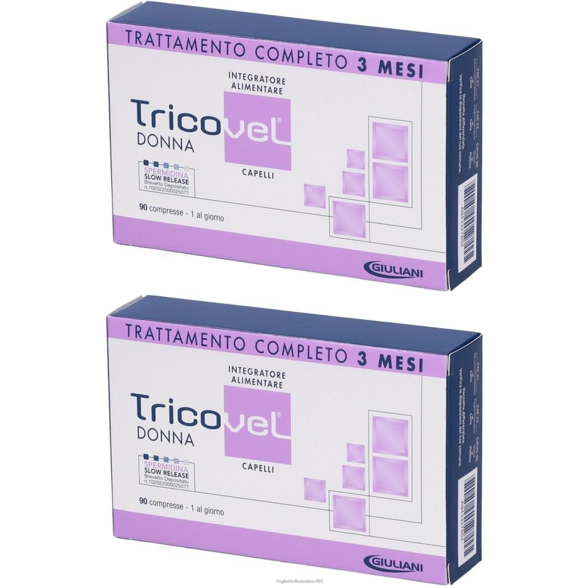 Trova Offerte di tricovel donna set da 2 2x20,7 g compresse e compra online